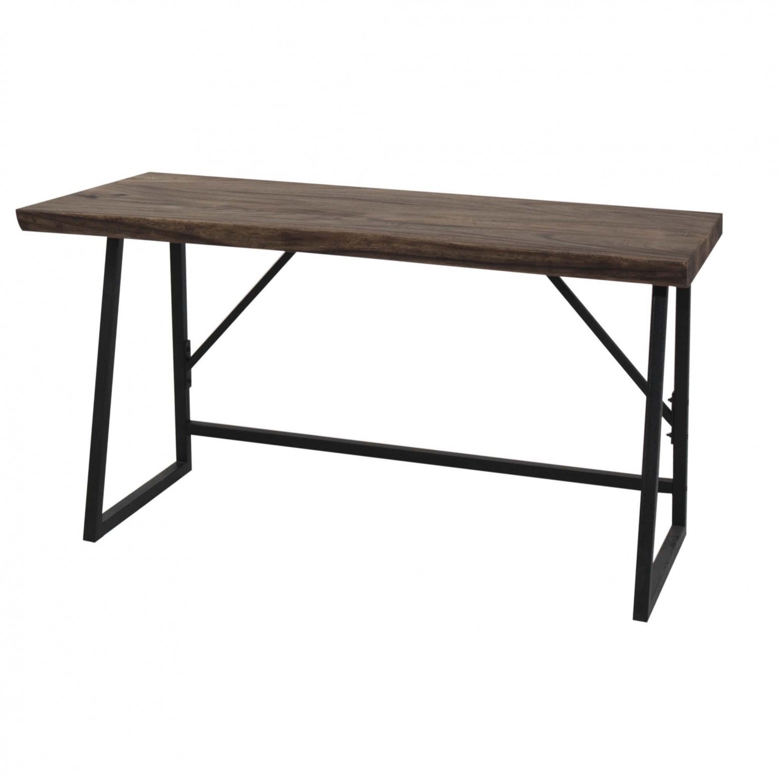 Carsten Desk Black Iron Legs By Npd New Pacific Direct