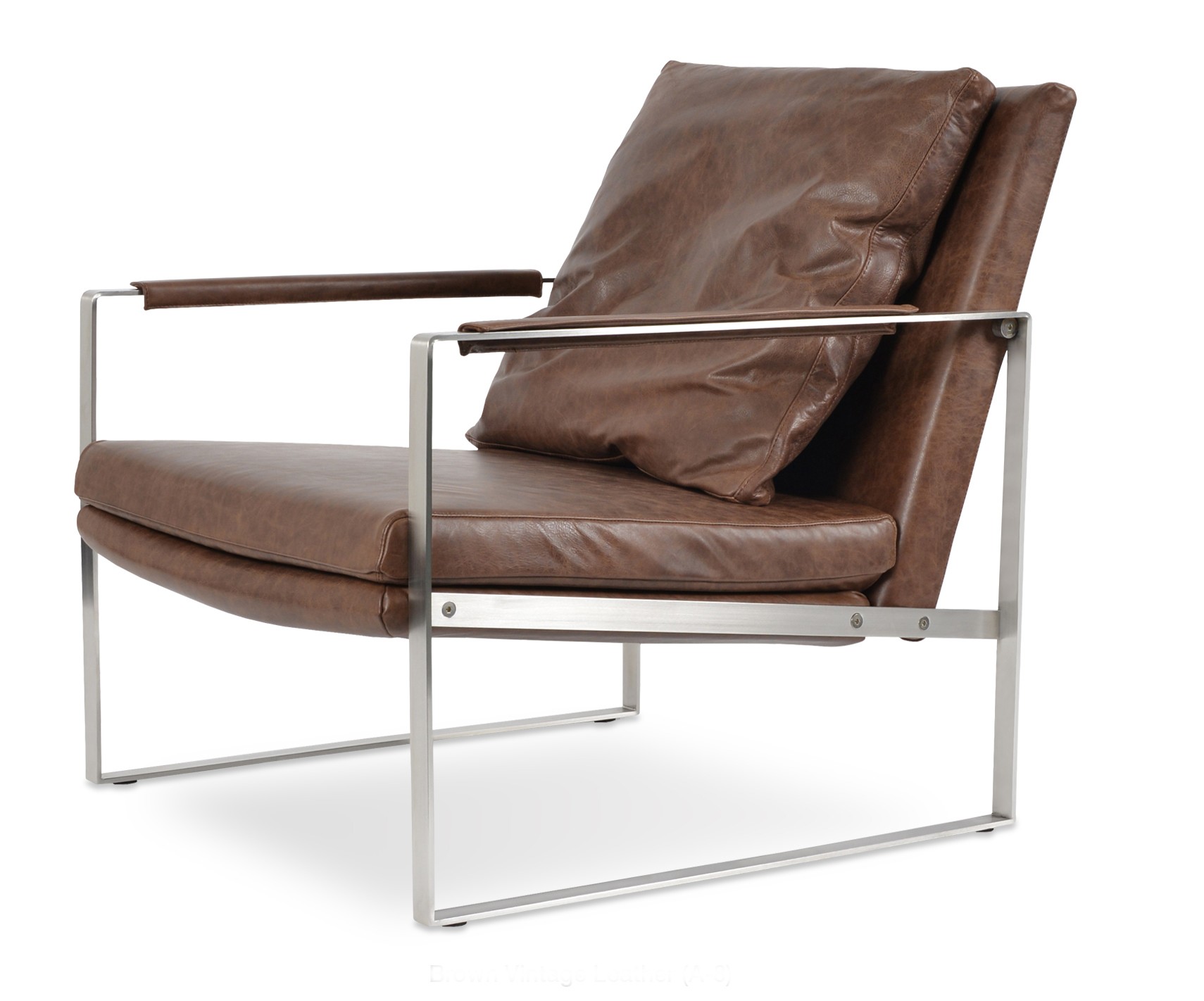 Zara Arm Chair Brown Vintage Leather By Sohoconcept Furniture